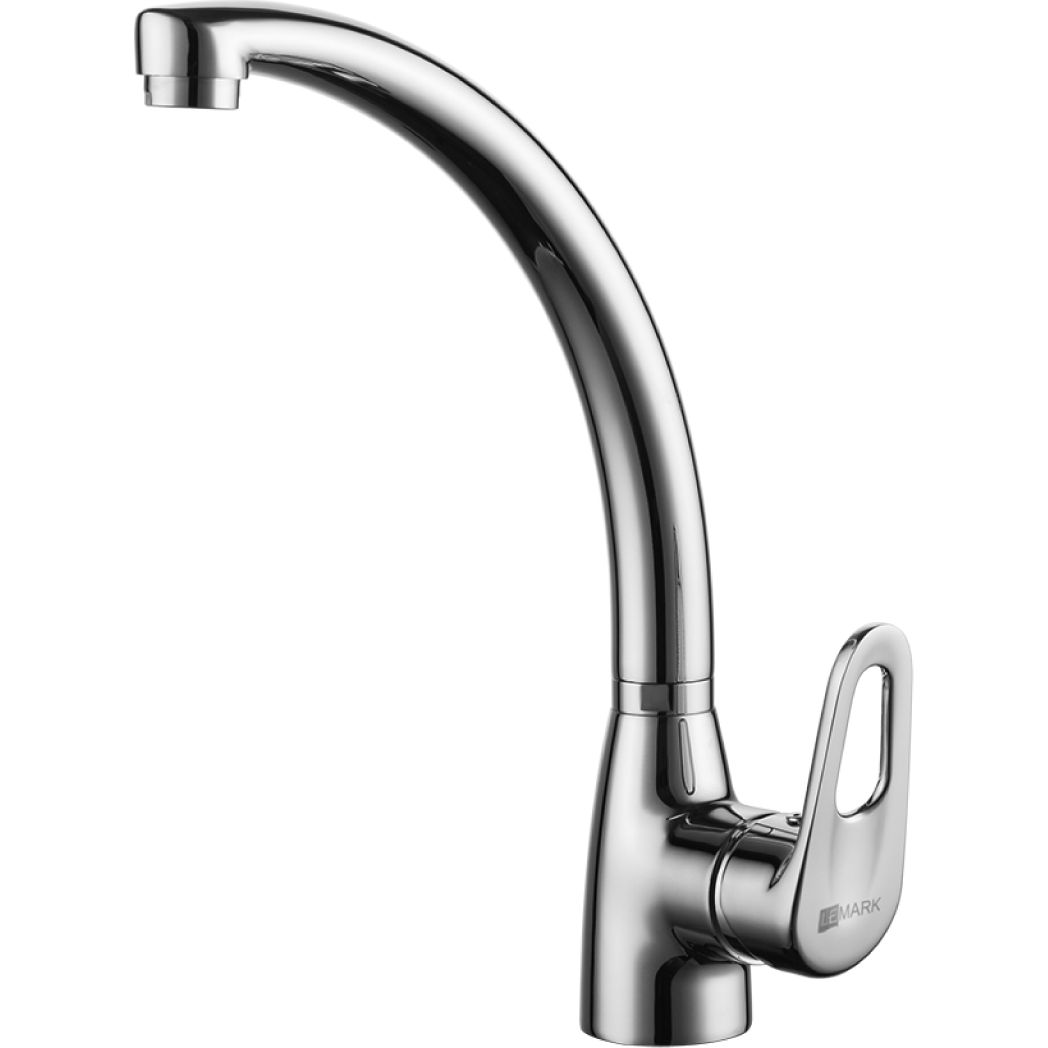 Смеситель для кухни с высоким поворотным изливом Lemark Luna, LM4155C