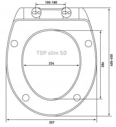 Комплект Berges Novum, кнопка L1 белая, унитаз Albit S, сиденье Top Slim, 042436
