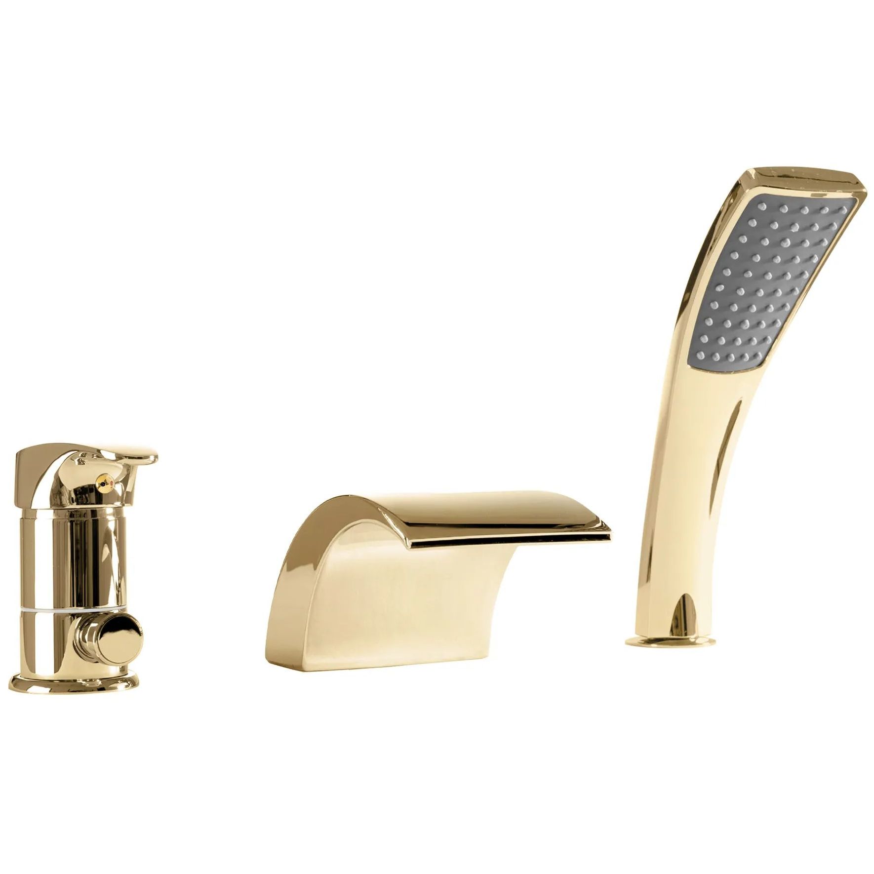 Смеситель для ванны Rea Riven Gold, REA-B0497