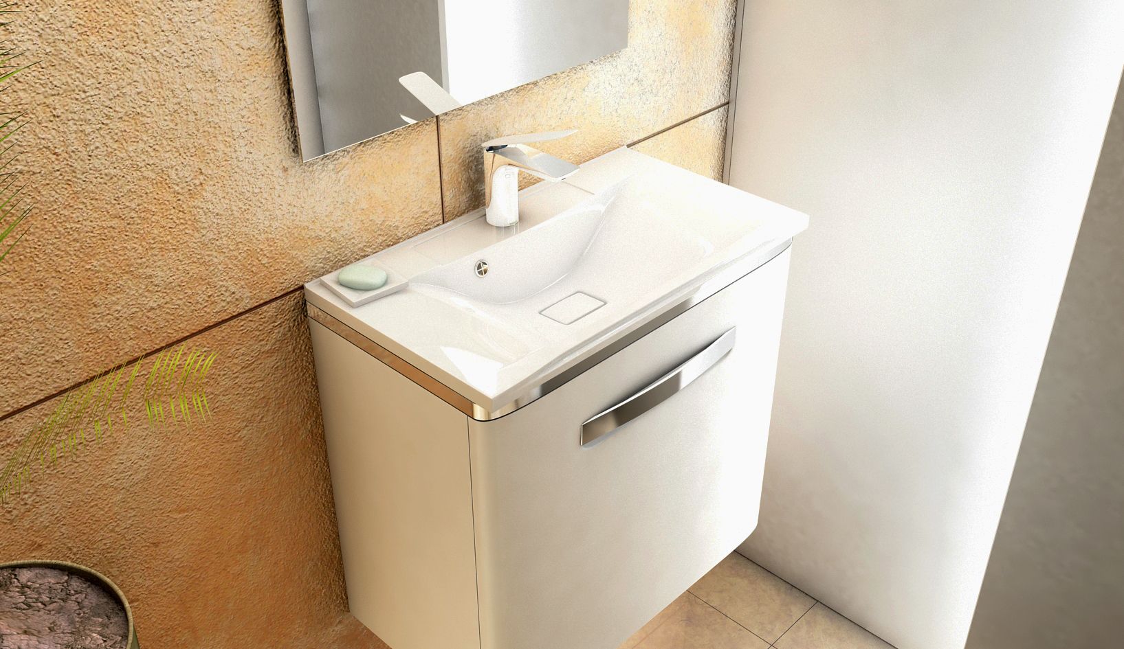 Раковина Andrea Elen 650, 65x45