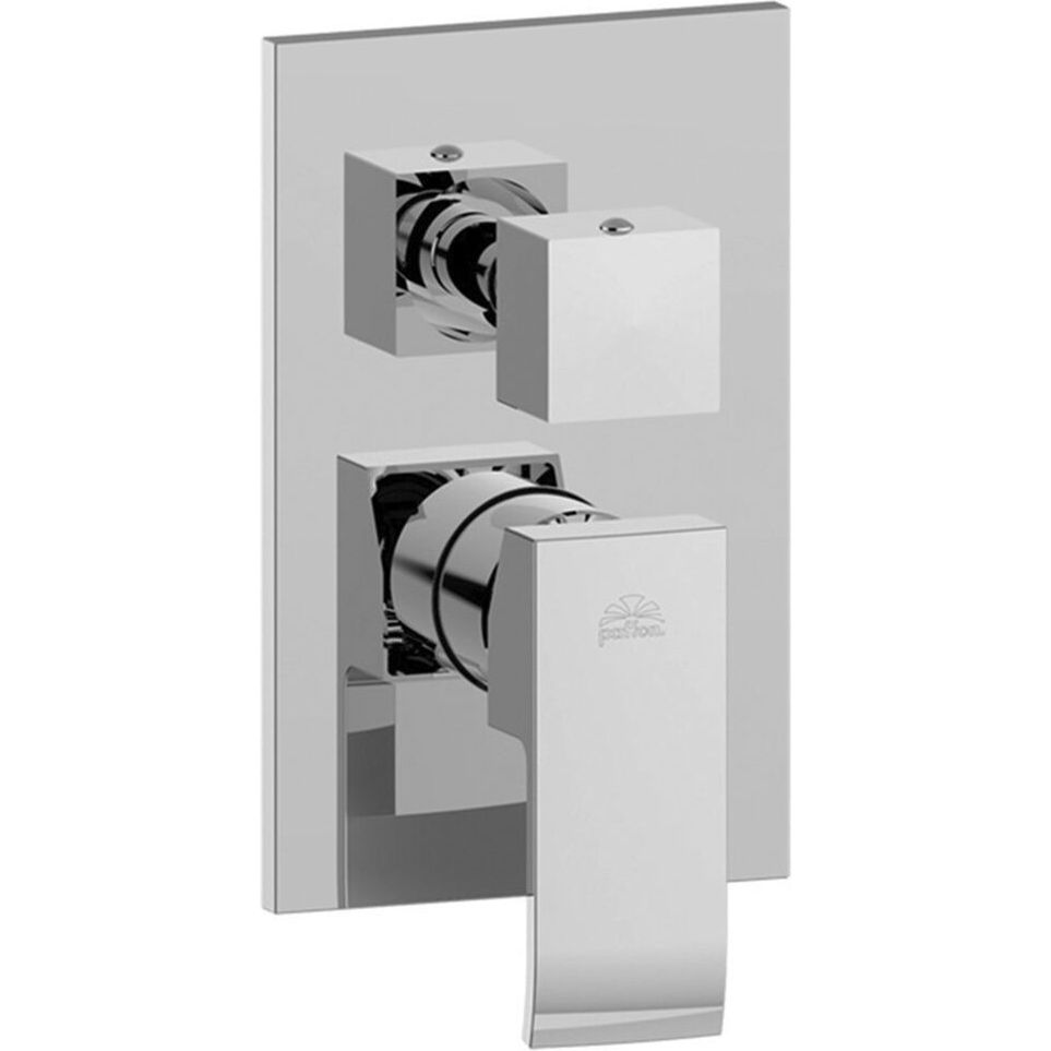 Смеситель встраиваемый на 3 выхода Paffoni Elle хром, EL019CR