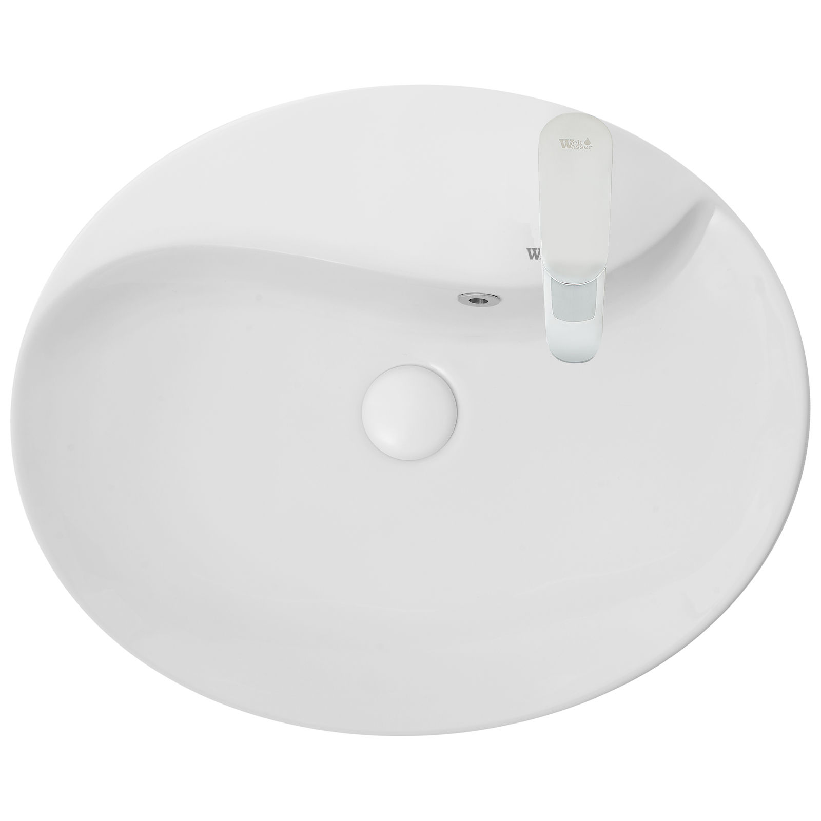 Раковина накладная WeltWasser ELBACH 1147 55x46