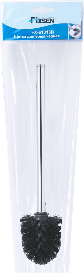 Щетка для ерша с ручкой Fixsen Kvadro черная, FX-61313B