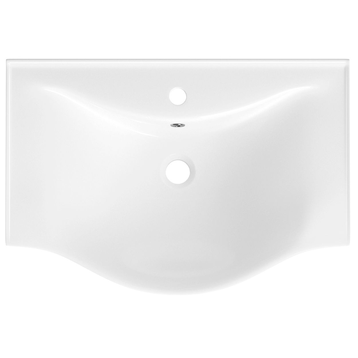 Настенная или мебельная раковина Wellsee Bisou 50x37, 151202000