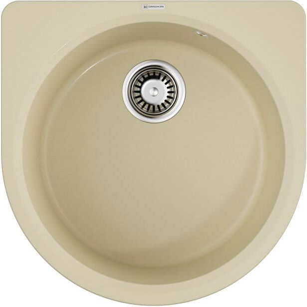 Кухонная мойка Omoikiri Akegata 51-BE (ваниль), 4993752