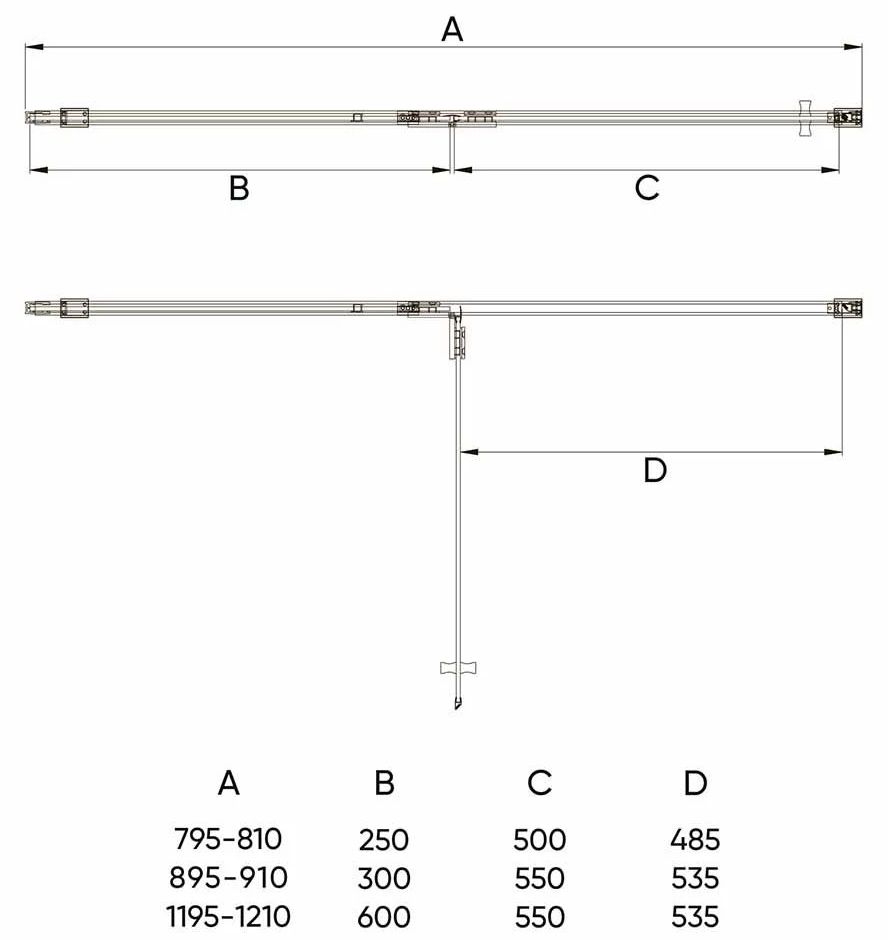 Душевая дверь Veconi VN-73B