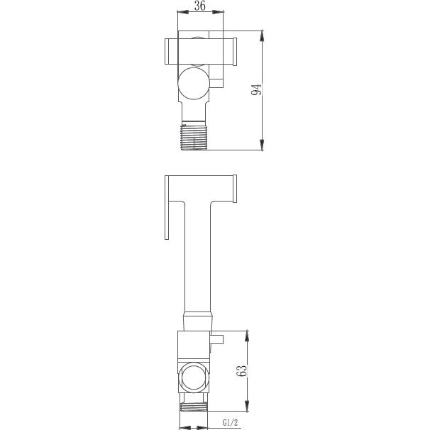 Гигиенический душ Haiba HB5501