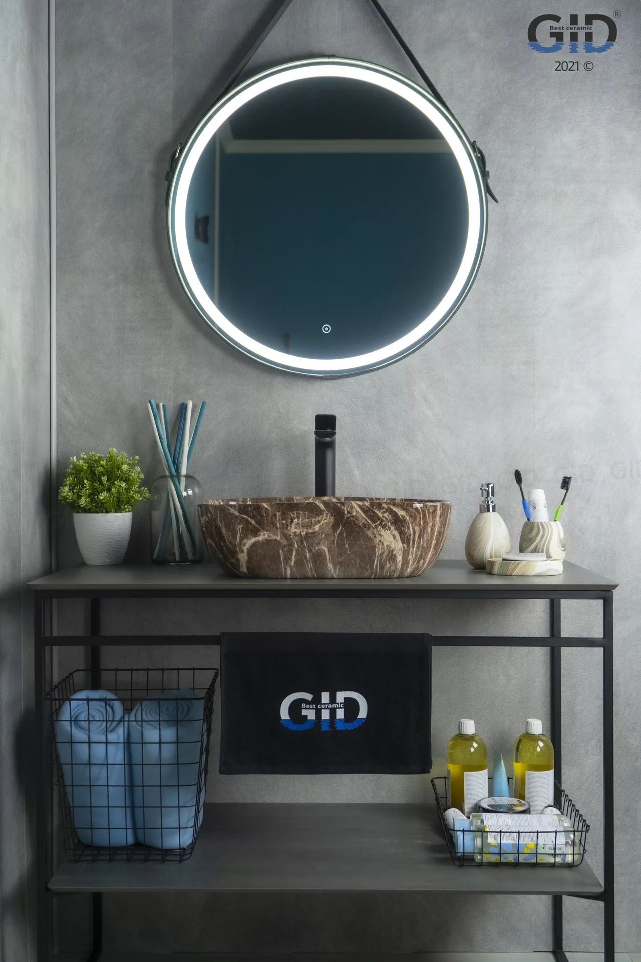 Умывальник Gid MNC549 46x32.5, 54451