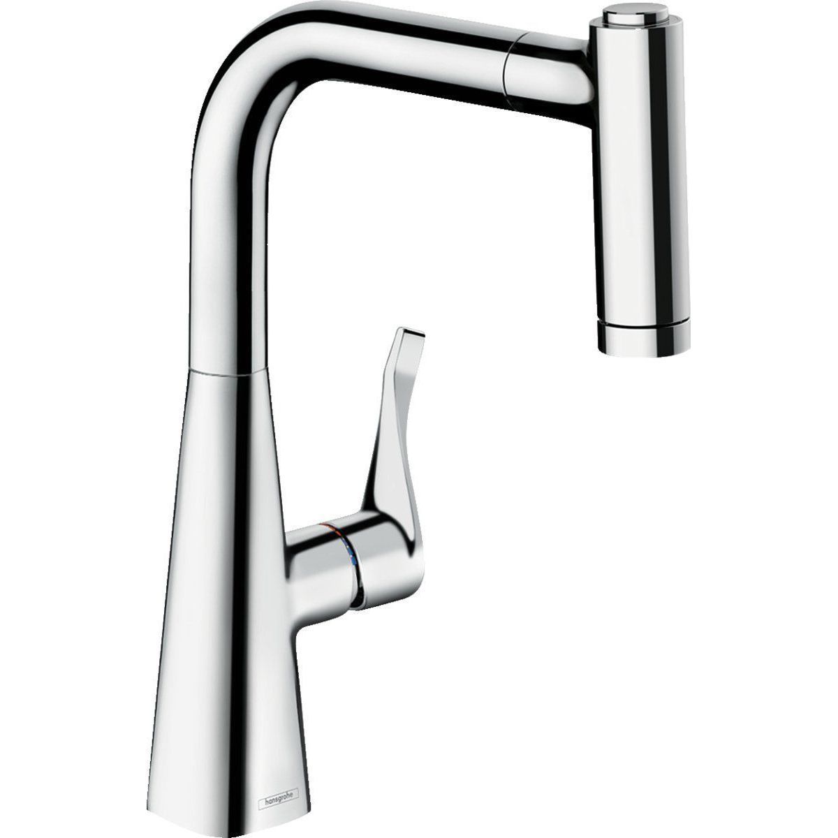 Кухонный смеситель Hansgrohe Metris 220 с вытяжным душем, 14834000