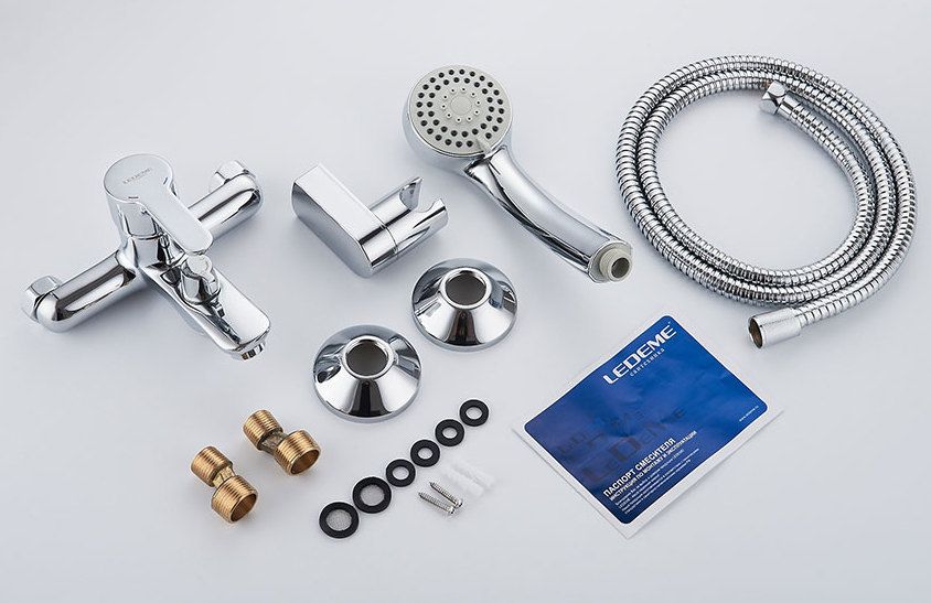 Смеситель для ванны Ledeme L3003