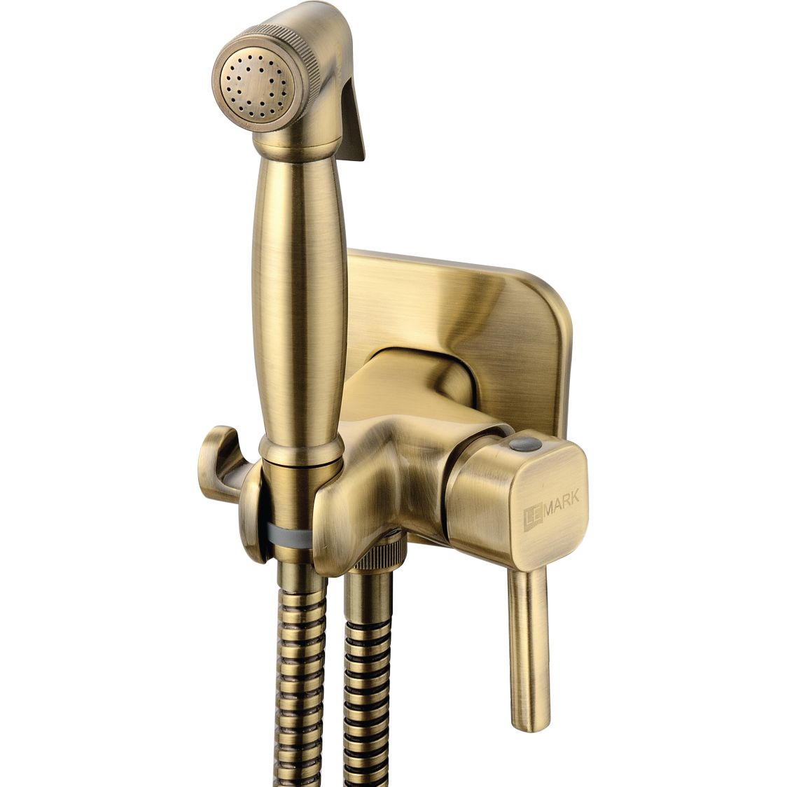 Смеситель с гигиеническим душем встраиваемый Lemark Solo, LM7165B