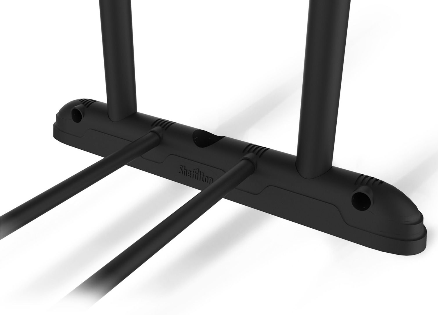 Вешалка Sheffilton SHT-WR4150 черный/черный муар/хром лак, 899484