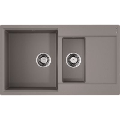 Кухонная мойка Omoikiri Daisen 86-2-GR (leningrad grey), 4993475