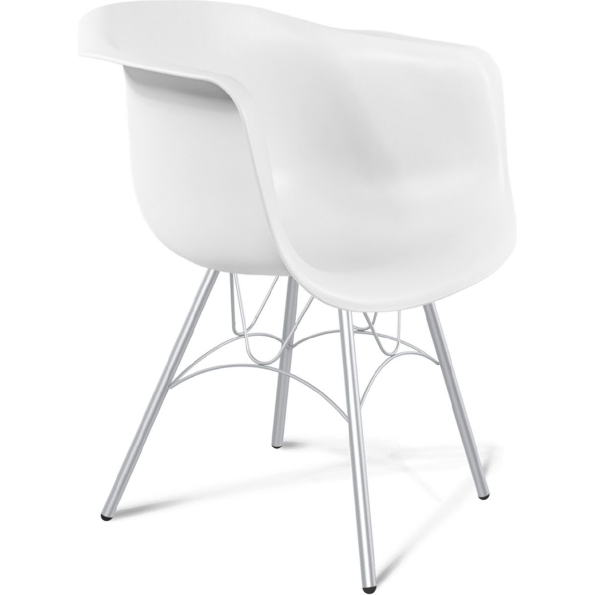 Стул Sheffilton SHT-ST31/S100 белый/хром лак, 155544