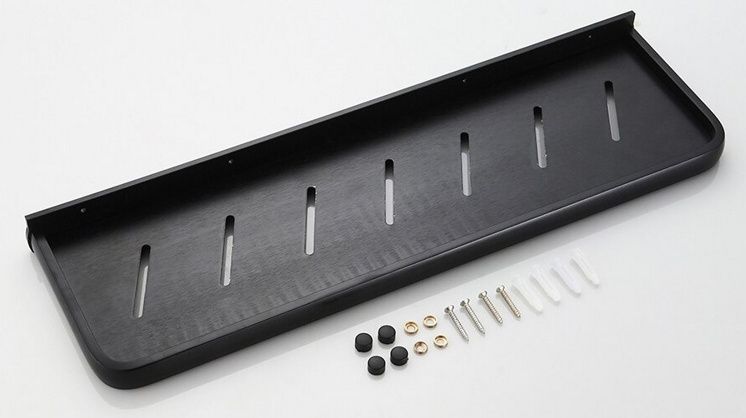 Полка для душевых принадлежностей (черный) Ledeme L5507