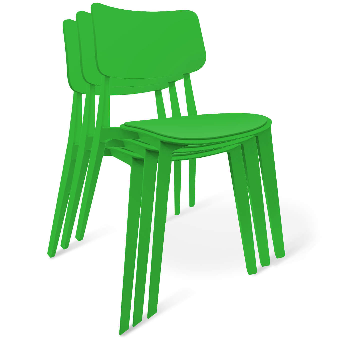 Стул Sheffilton SHT-S110-P зеленый/зеленый, 188775