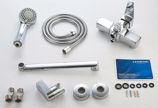 Смеситель для ванны Ledeme L2230