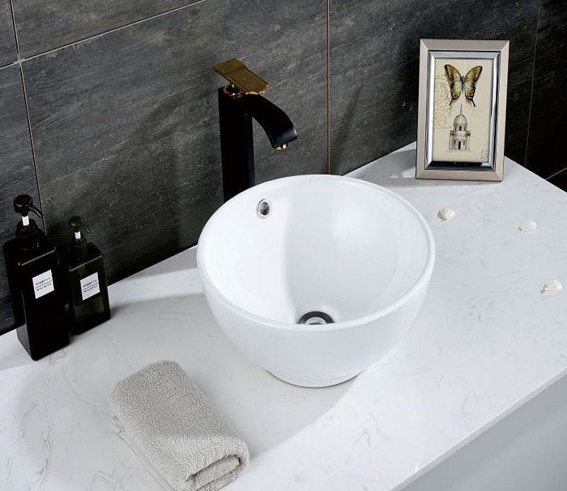 Раковина для ванной Ceramalux 38x38, 9002