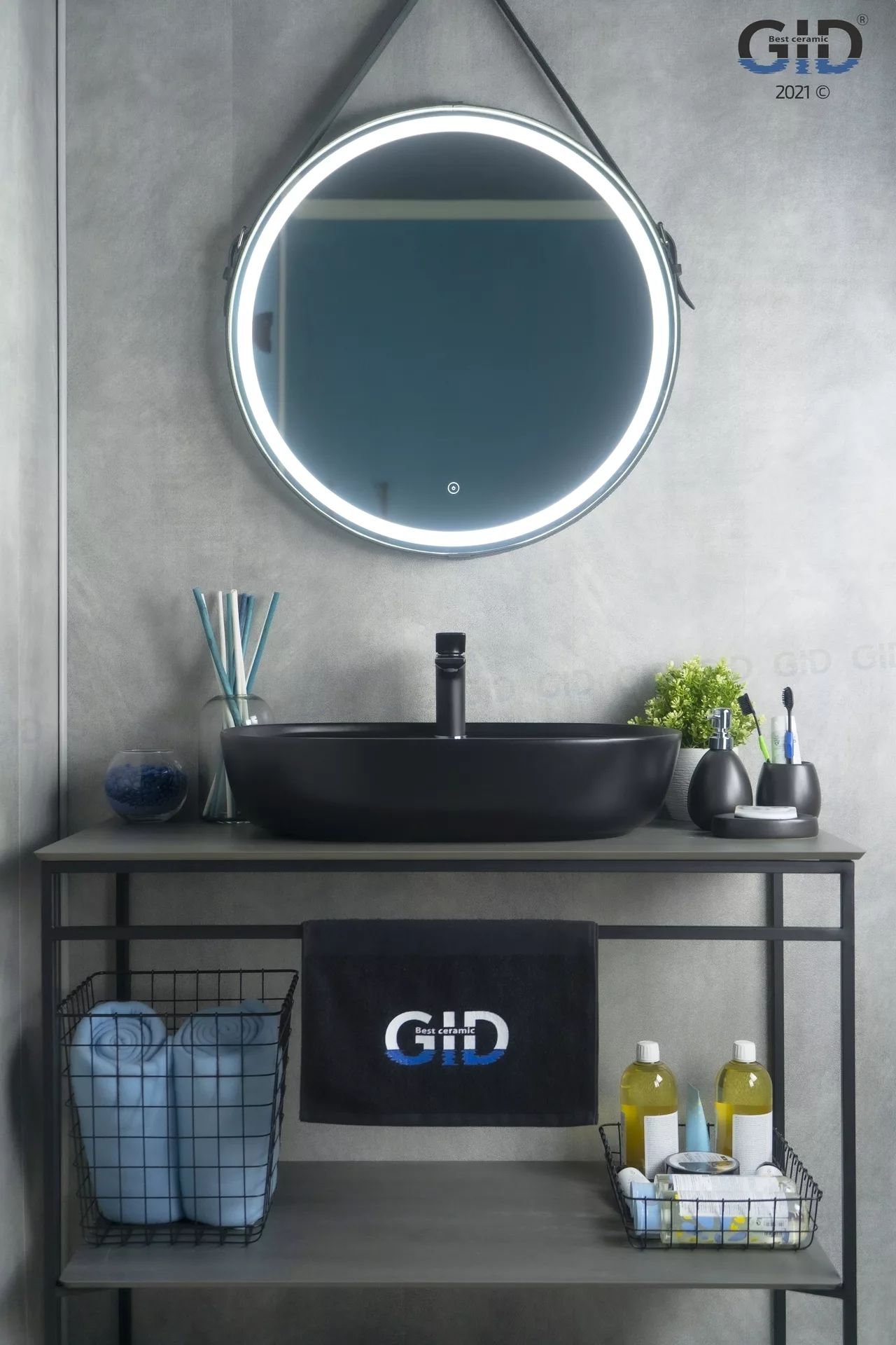 Умывальник Gid BM1346 61x41, 53345