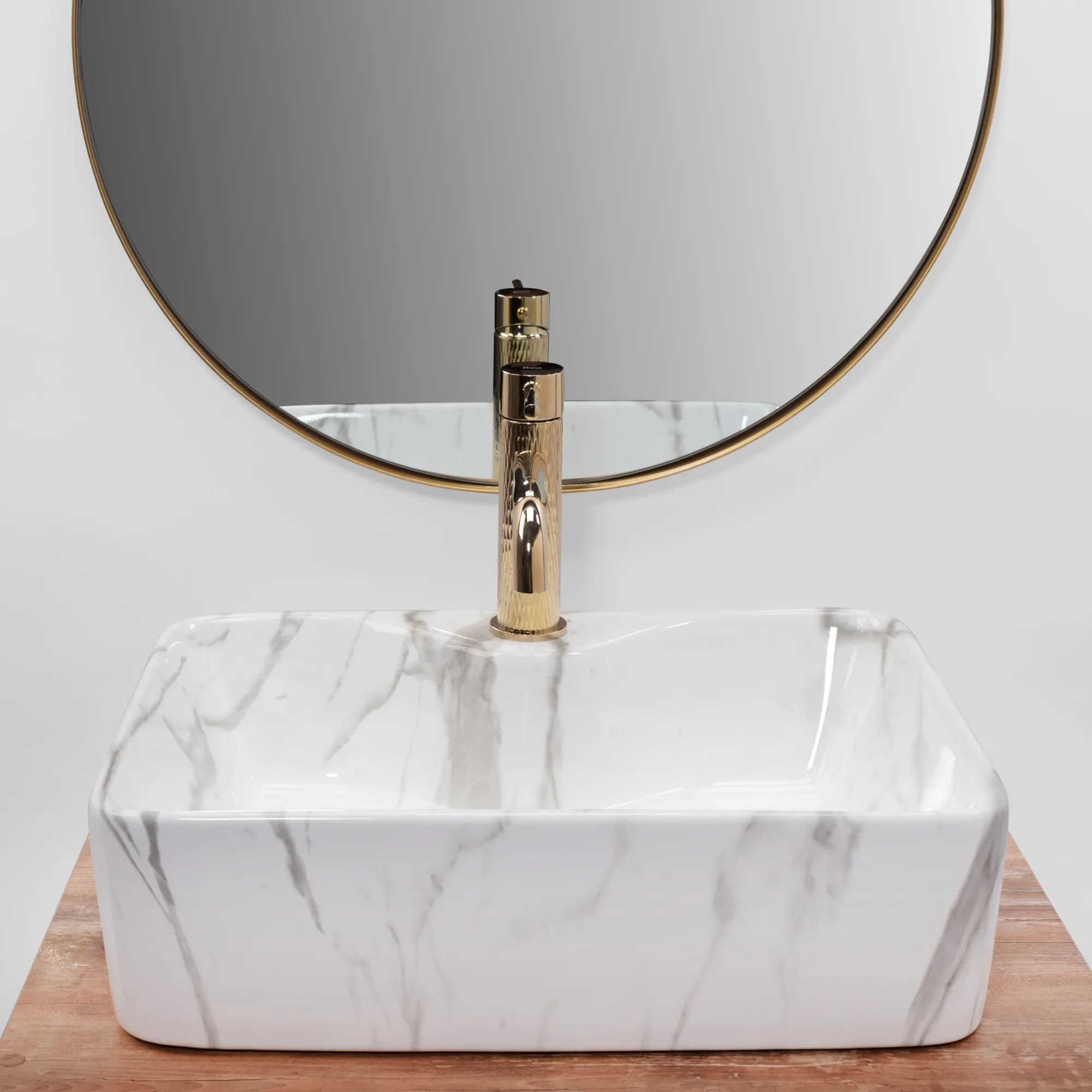 Умывальник Rea Kelly Marmo 49x38, REA-U5052