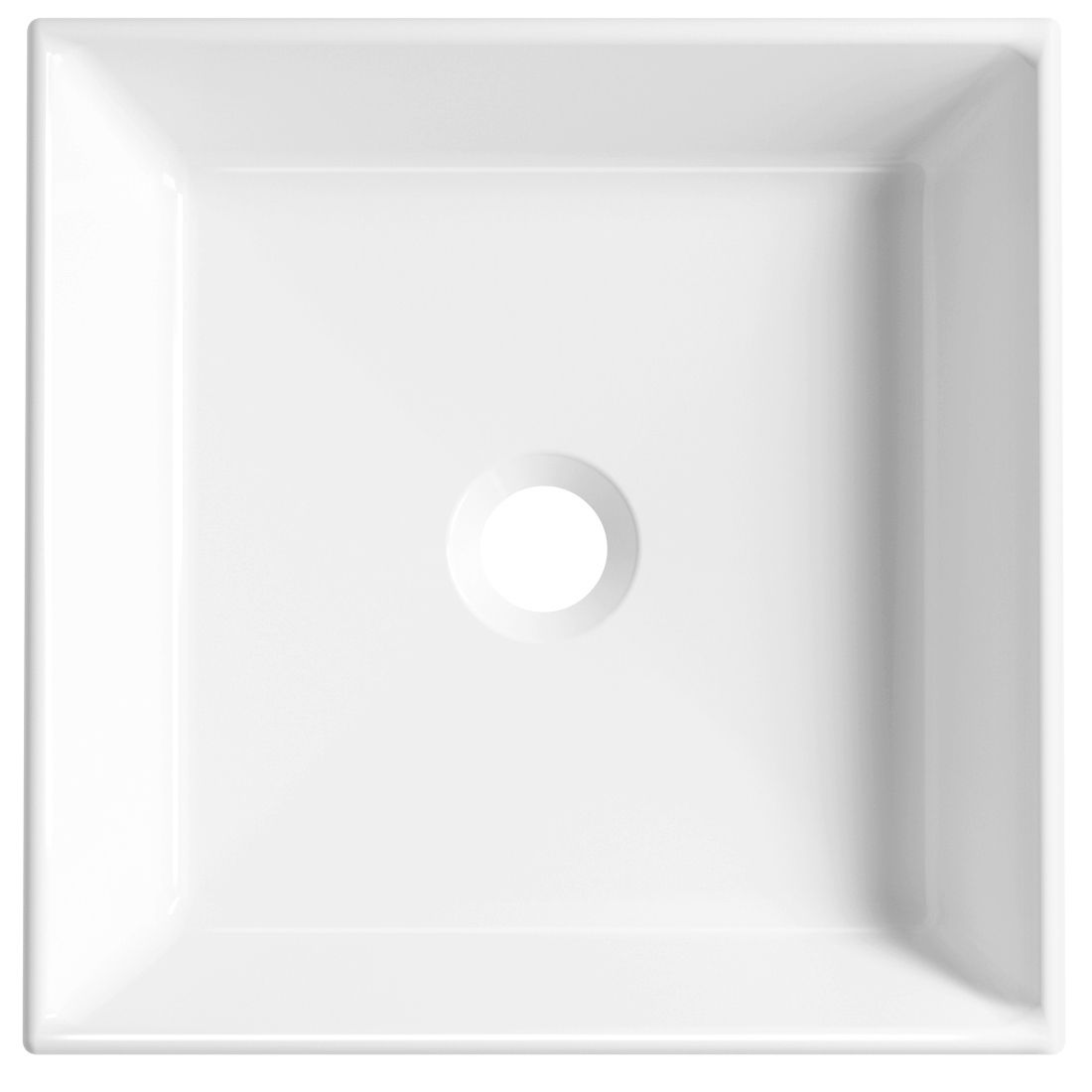 Накладная раковина Wellsee Doux 40x40, 150501000