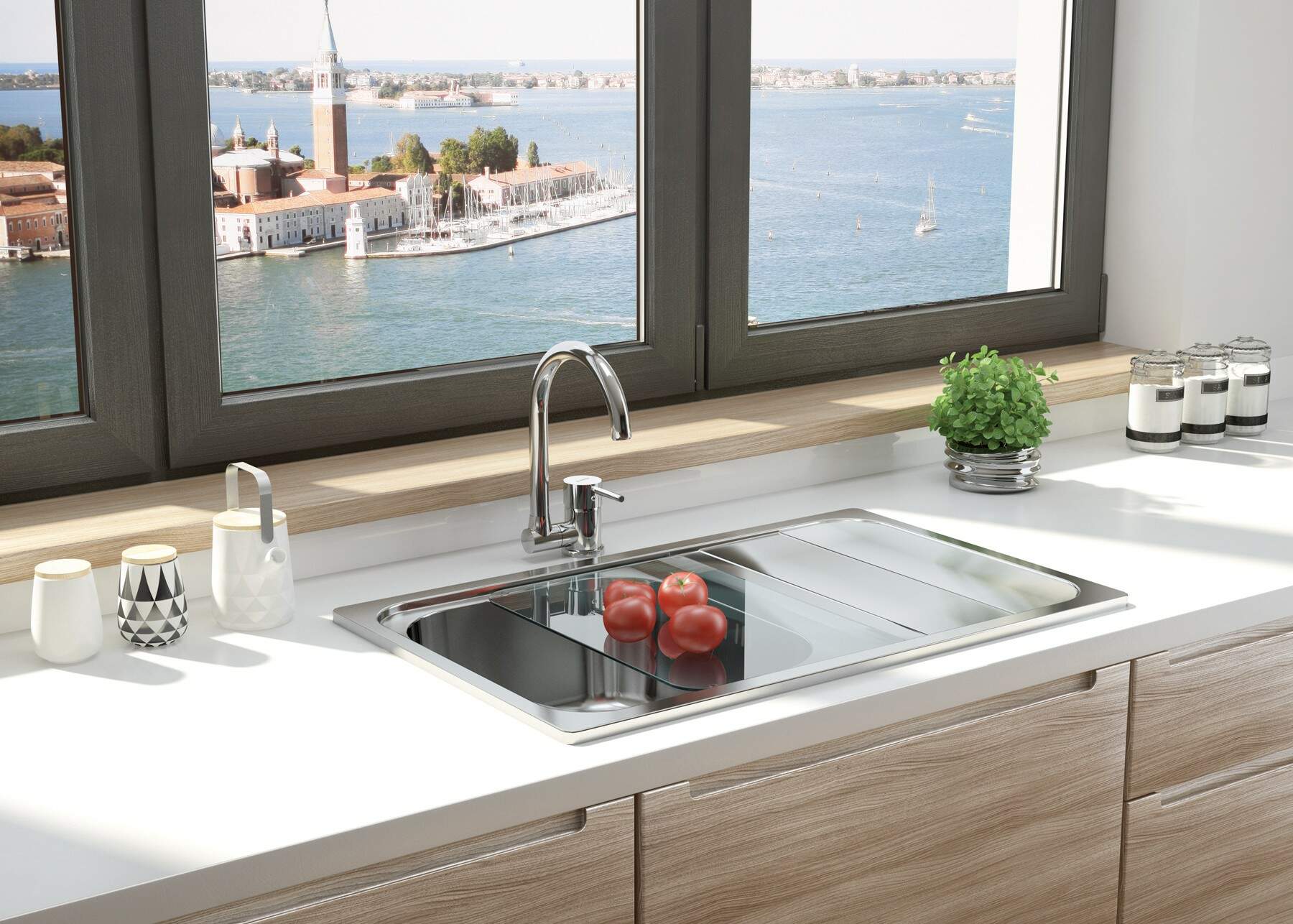 Смеситель для мойки Deante Aster, BCA_061M