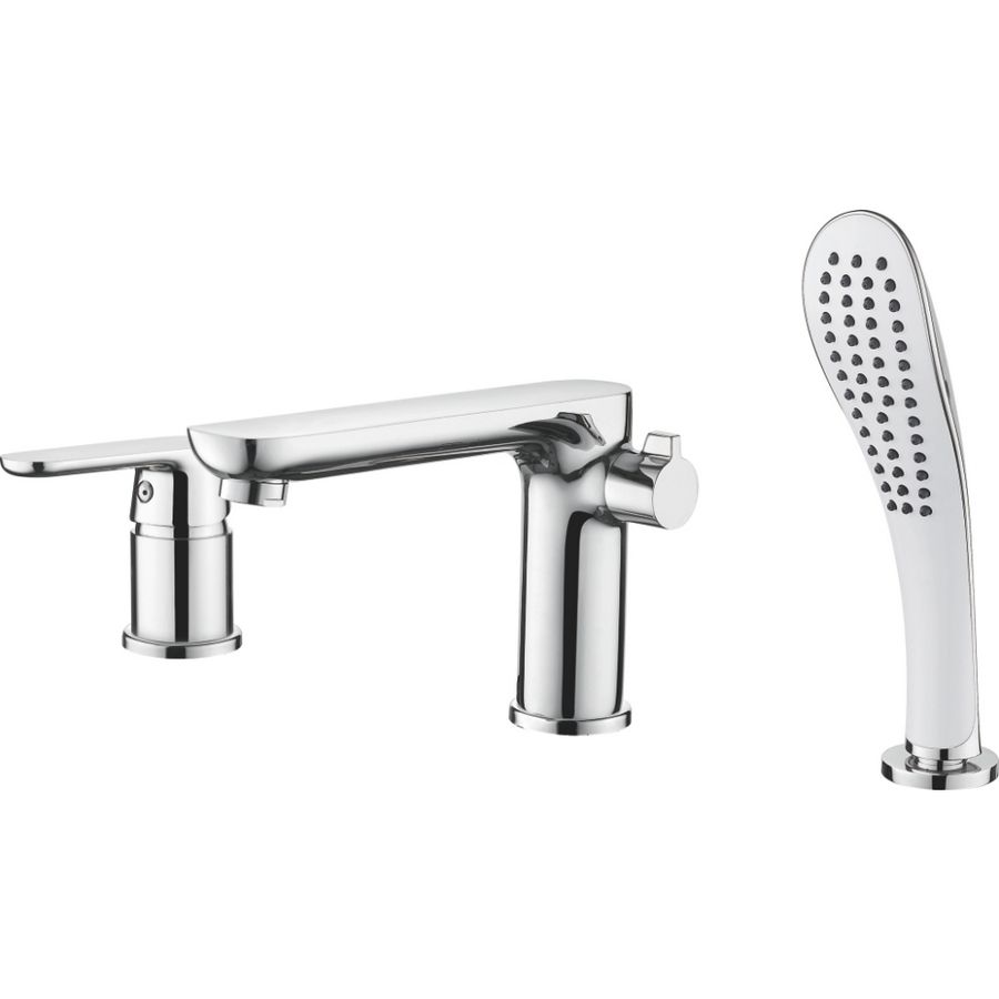 Смеситель врезной в борт ванны Ledeme L1153