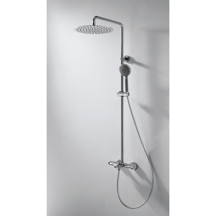 Душевая колонна со смесителем Bravat Waterfall, F639114C-A2