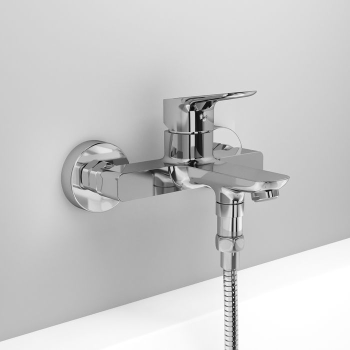 Смеситель для ванны, Iddis Spin, SPISB02i02WA