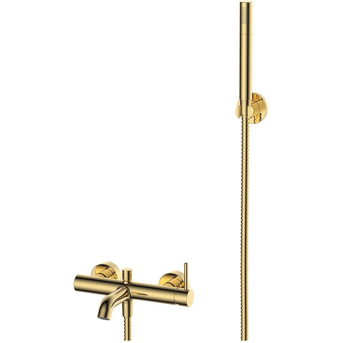 Смеситель для ванны с душевым набором Omnires Y, Y1231GL