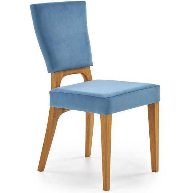 Стул кухонный Halmar Wenanty морской/дуб медовый, V-PL-N-WENANTY-KR-DAB_MIODOWY