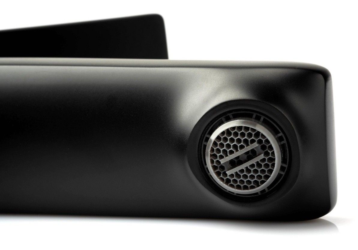 Смеситель для умывальника черный Ledeme L1075B