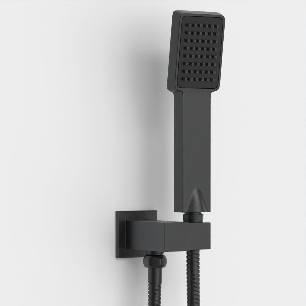 Душевой комплект Berges Ventas 3S Black, 073006