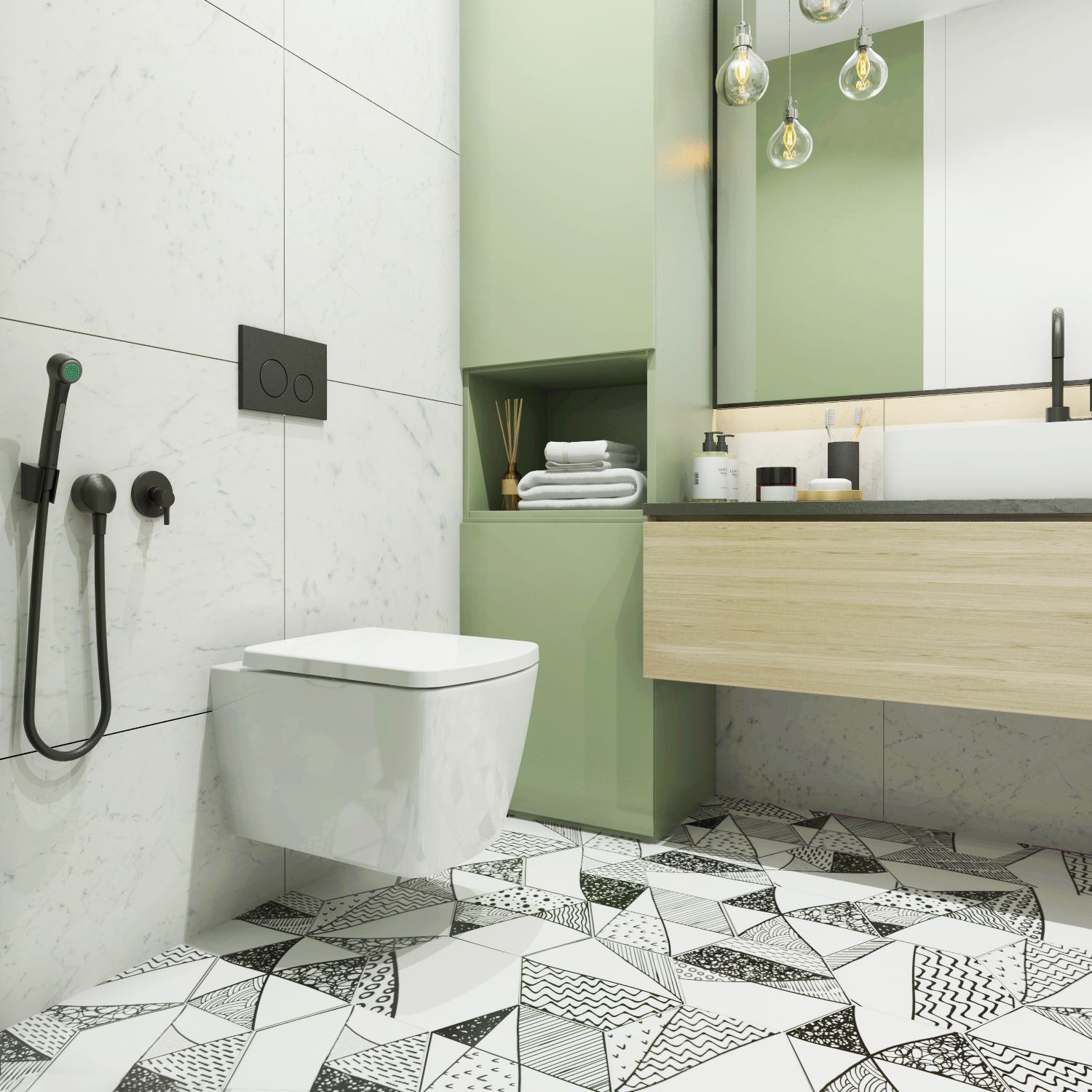 Комплект 6 в 1 Lavinia Boho Relfix Aveo Rimless, 77050212