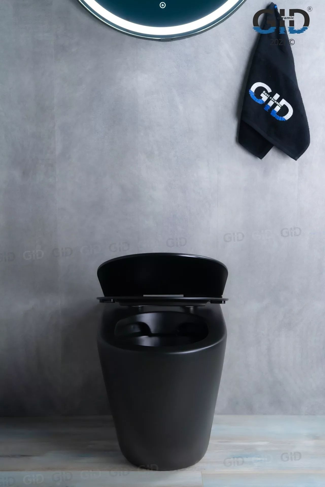 Унитаз приставной Gid TRS-269BM, 62214Y