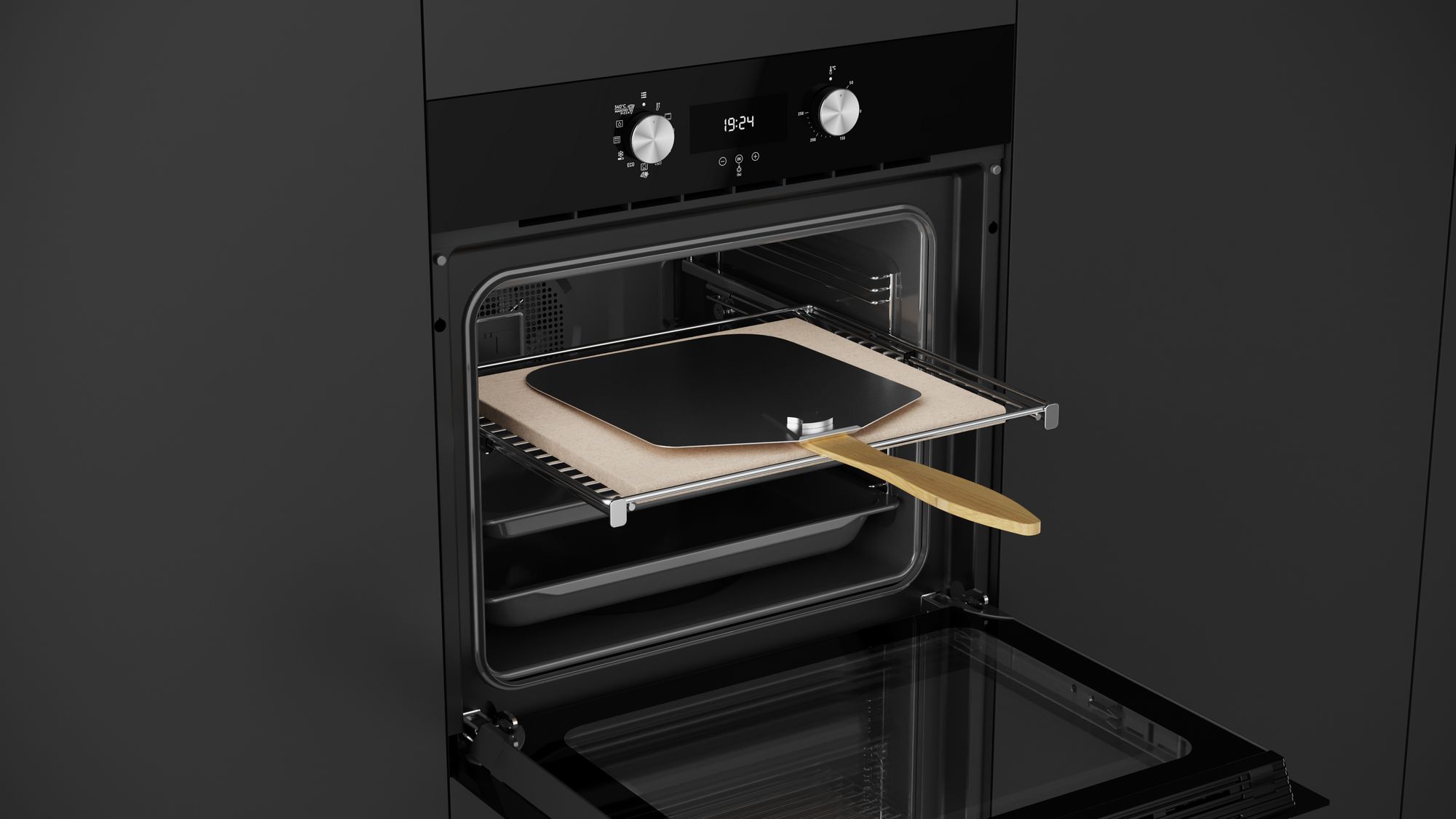 Духовой шкаф Teka HLB 8510 P NIGHT RIVER BLACK, 111000046