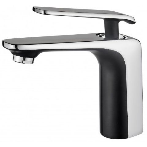 Смеситель для умывальника черный Ledeme L1074B