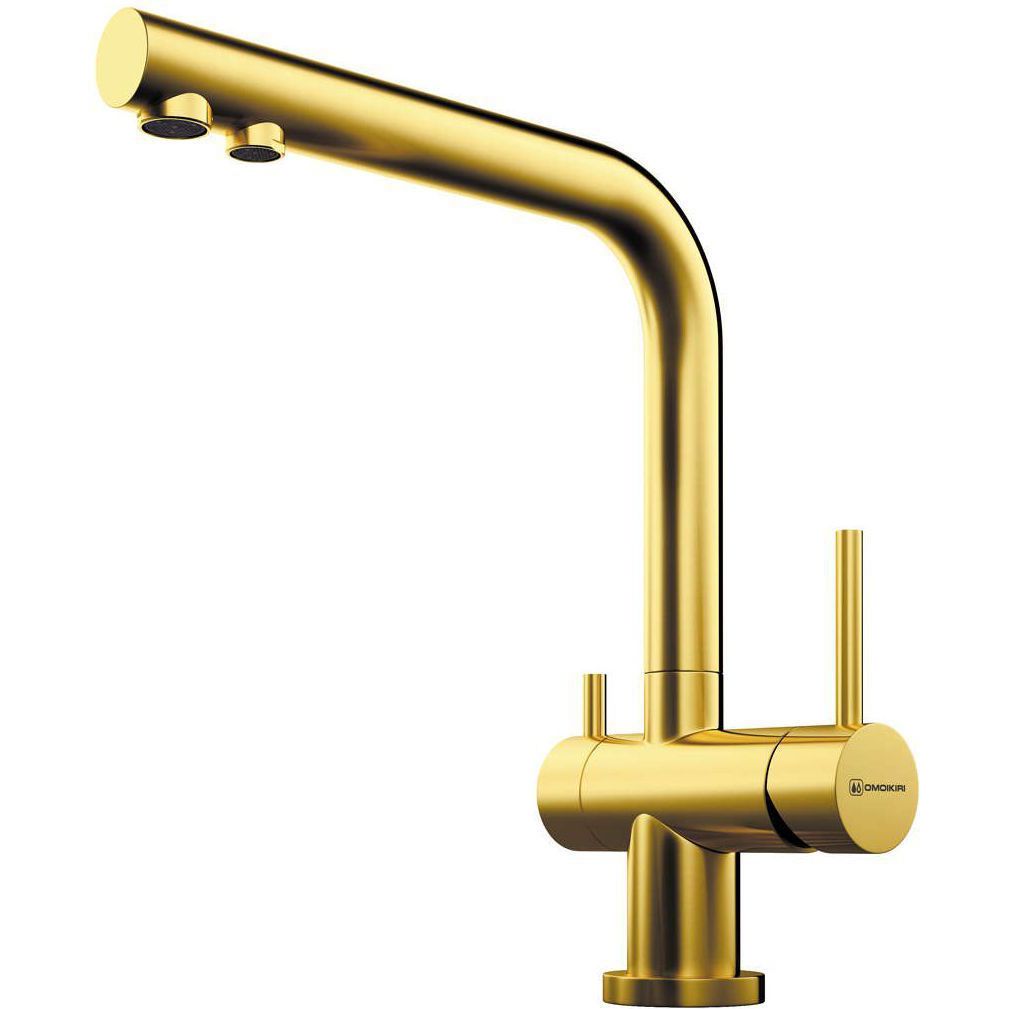 Кухонный смеситель Omoikiri Nagano-PVD-G, 4994178