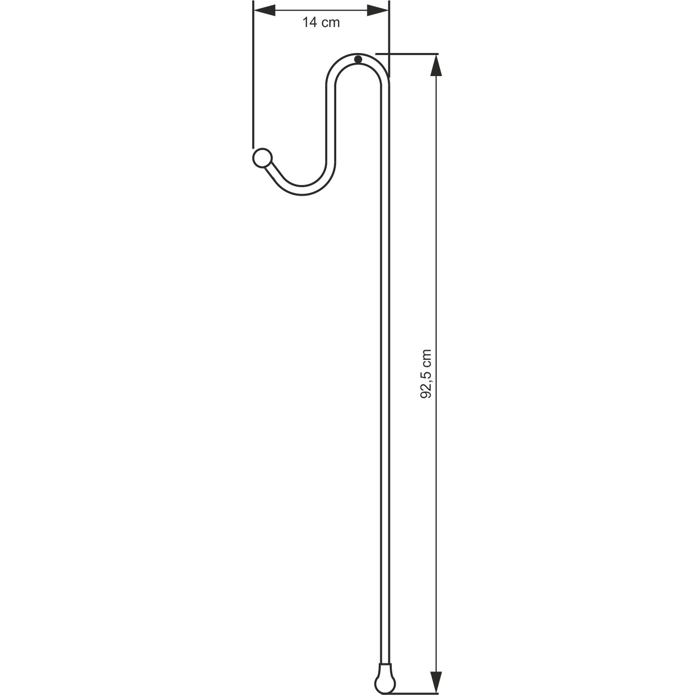 Держатели для 3-х навесных полок WasserKRAFT, K-1133