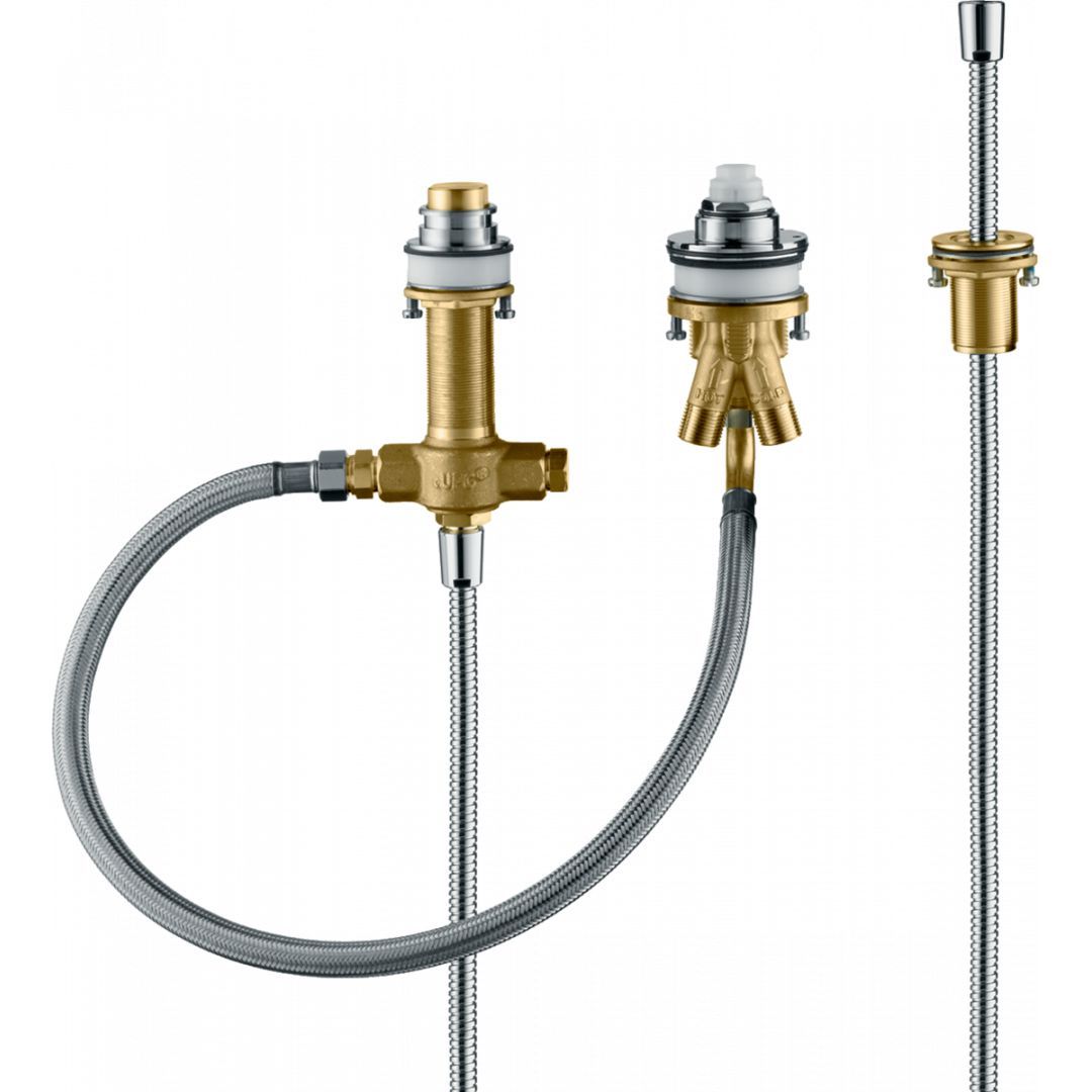 Скрытая часть смесителя на 3 отверстия Hansgrohe Logis, 13439180