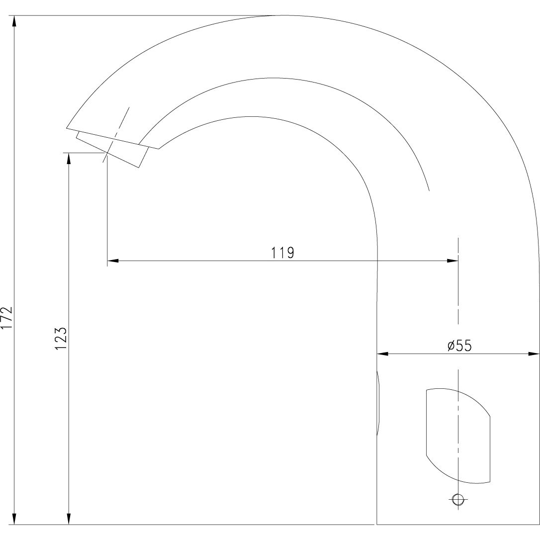 Смеситель для умывальника сенсорный Lemark Project, LM4656CE