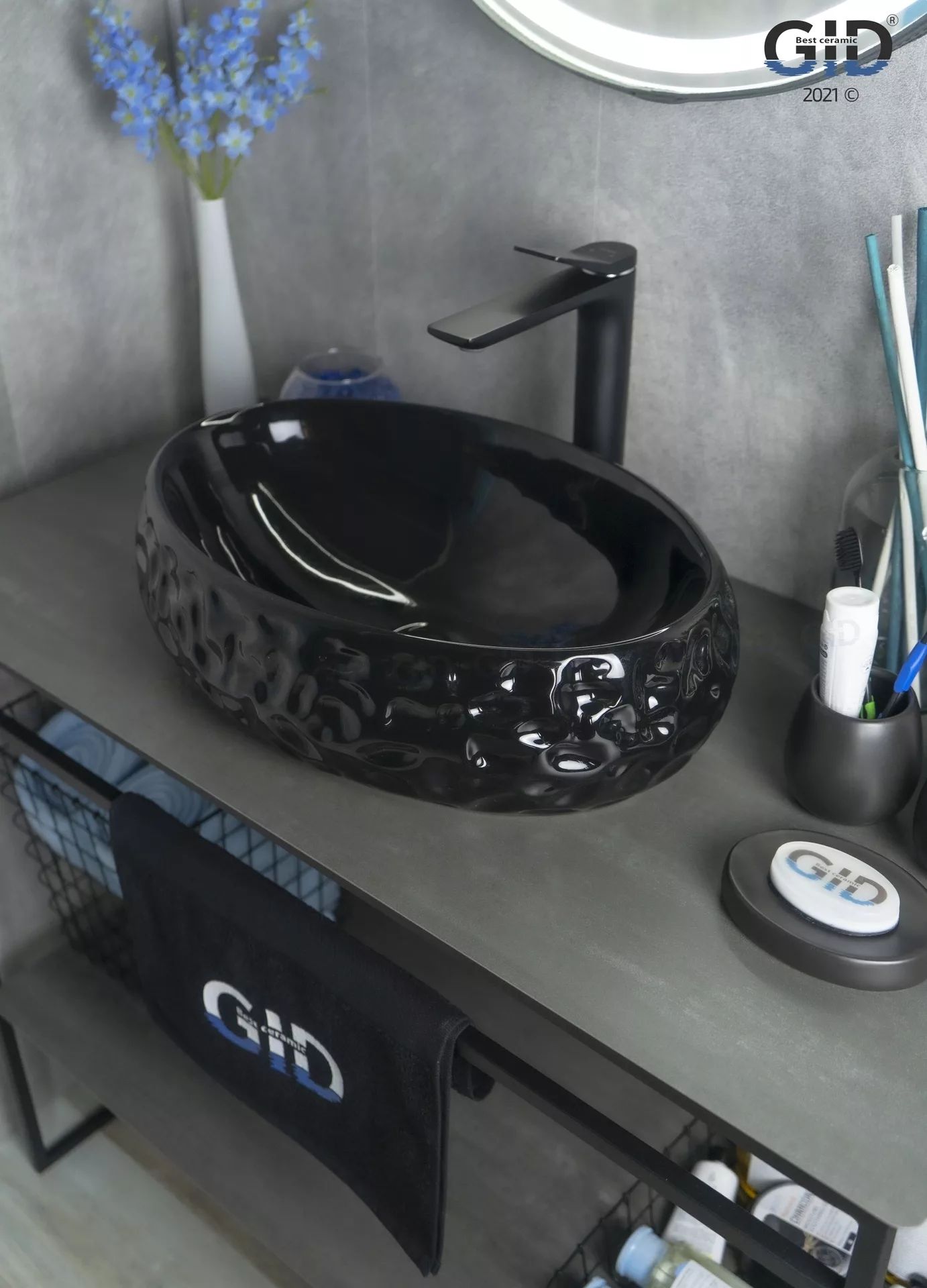 Умывальник Gid 9030BF 48x34, 52232