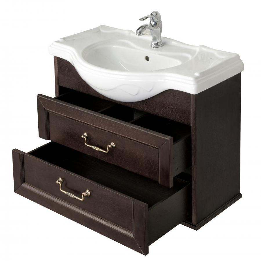 Модуль для раковины Roca America Ewolution W 85/105 дуб темный