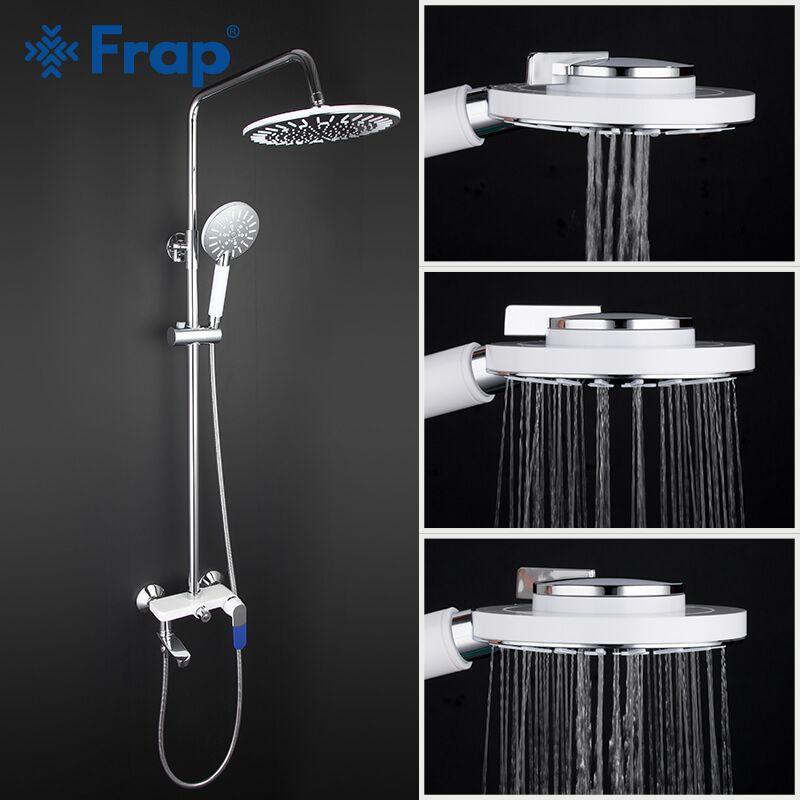 Душевая система 6 цветных накладок Frap F2434