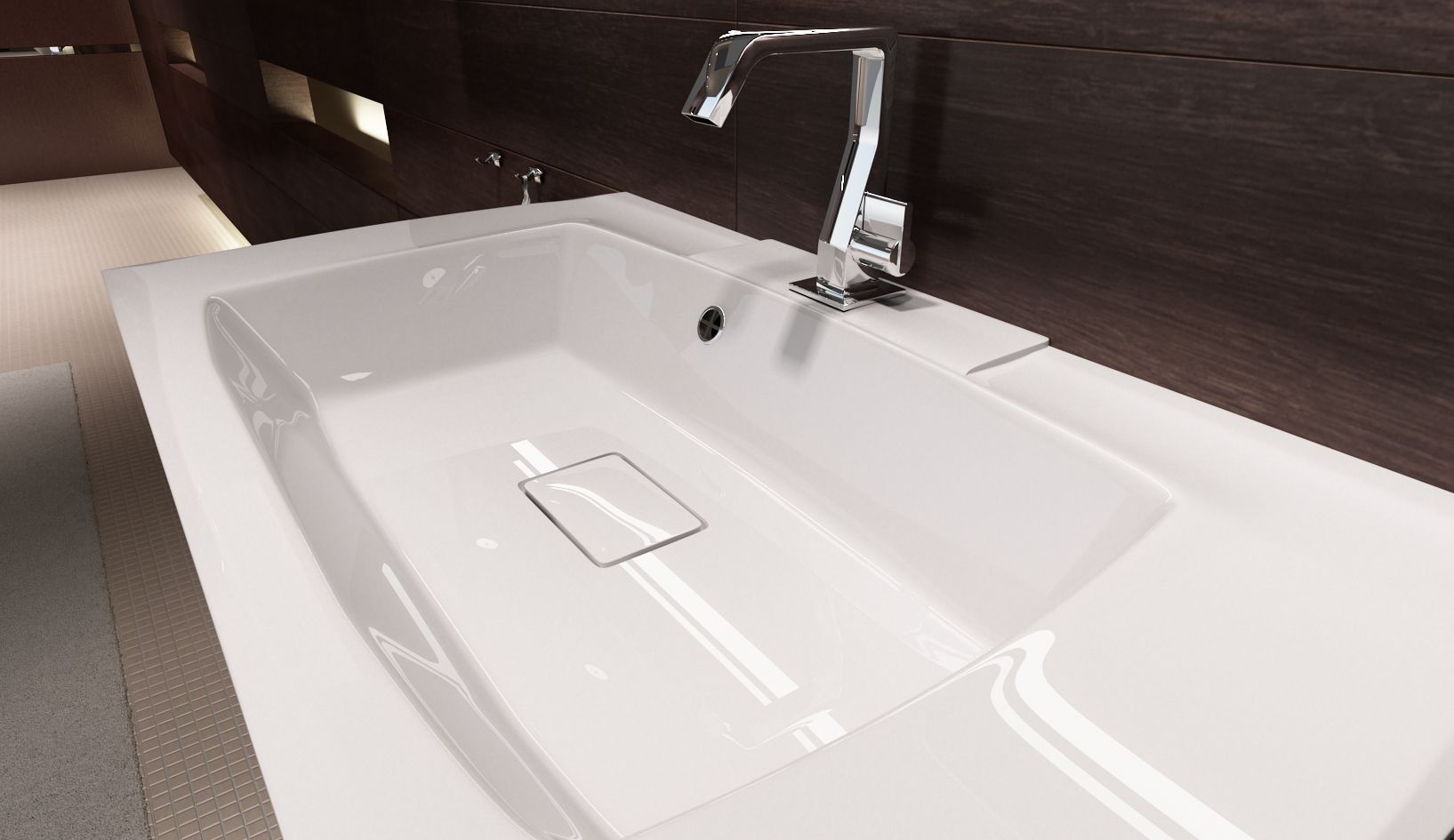 Раковина Andrea Alex 800, 80x45