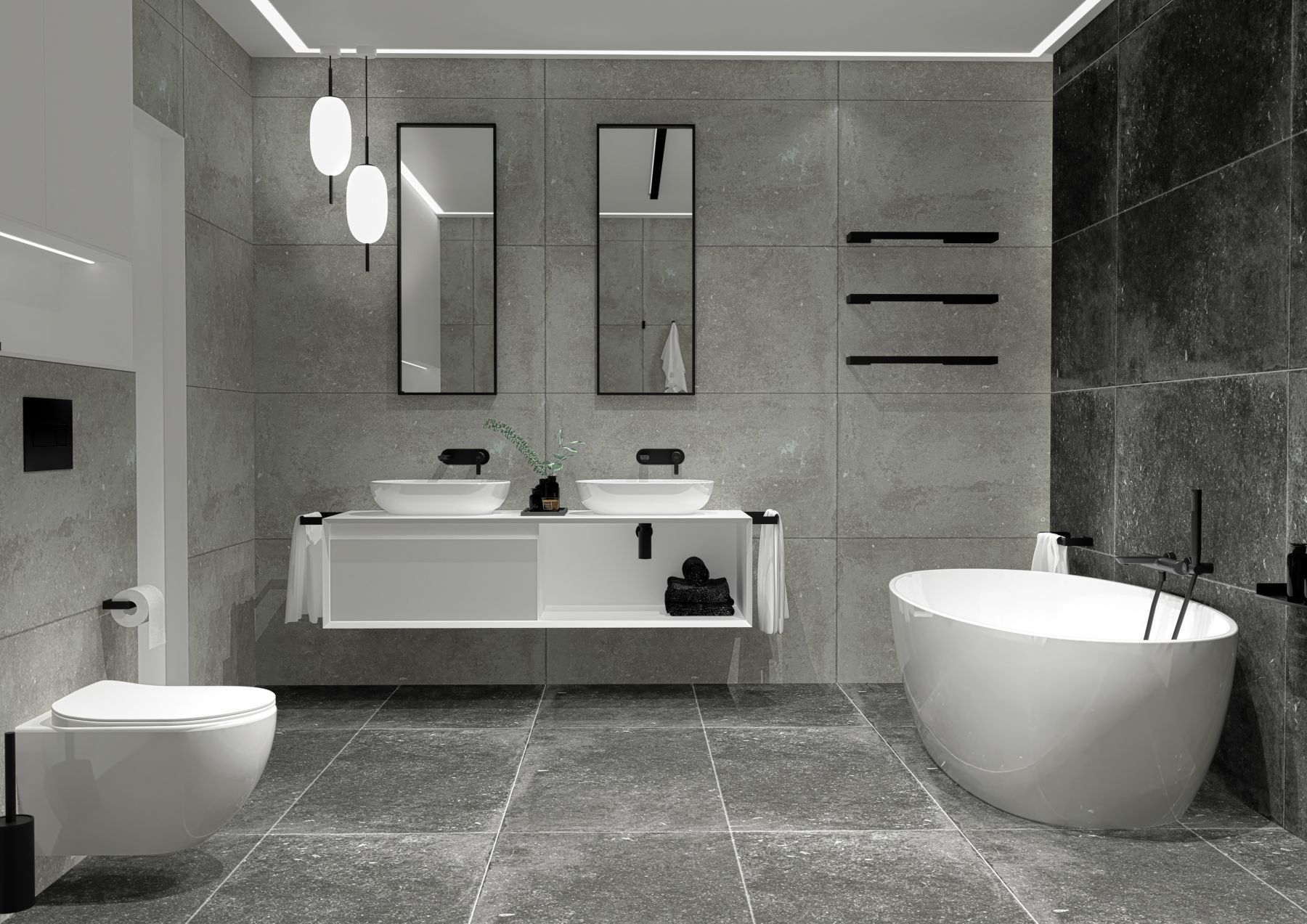 Держатель для туалетной бумаги Deante Mokko Nero, ADM_N211