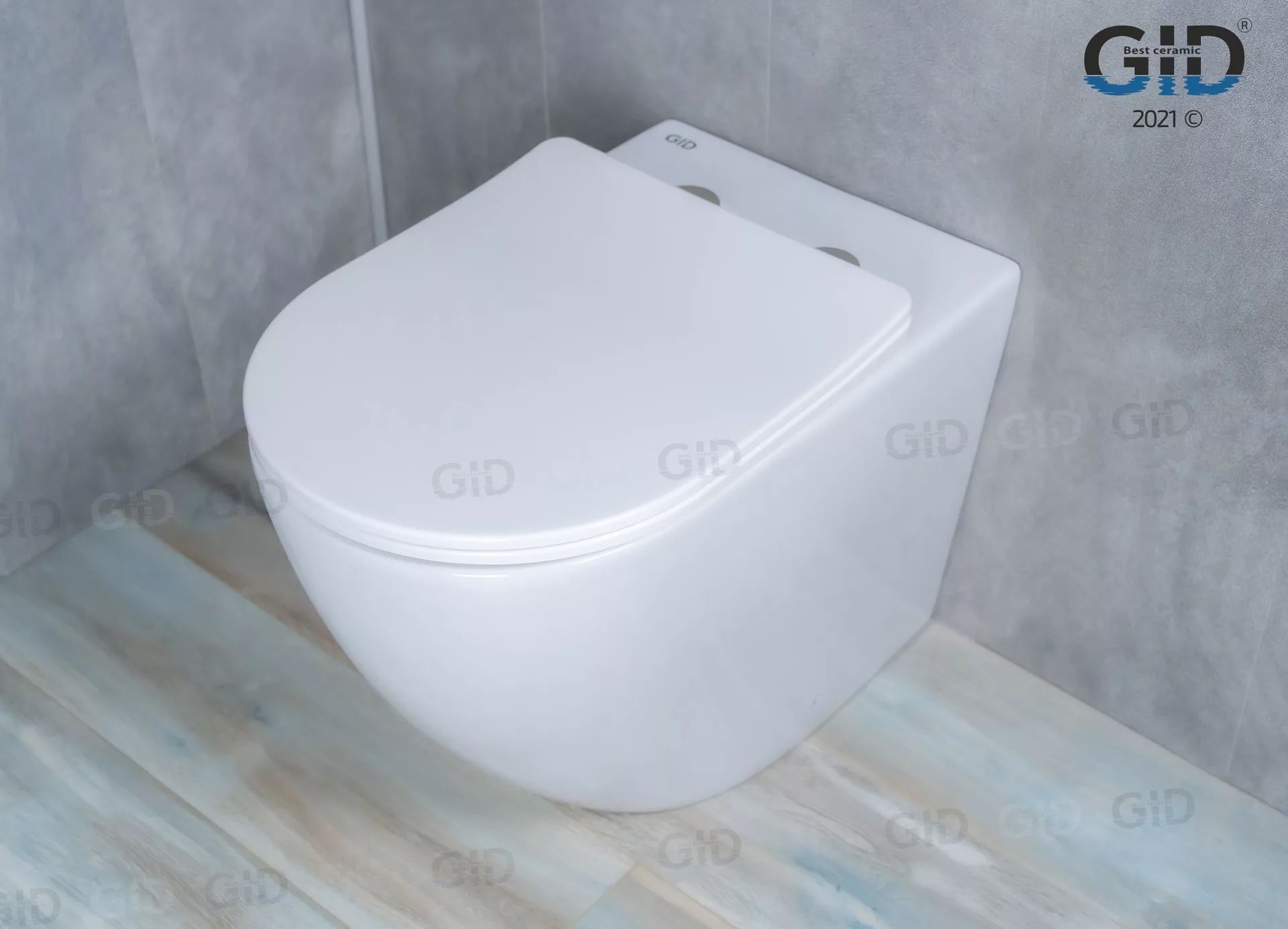 Унитаз приставной Gid TRS-269, 62213Y