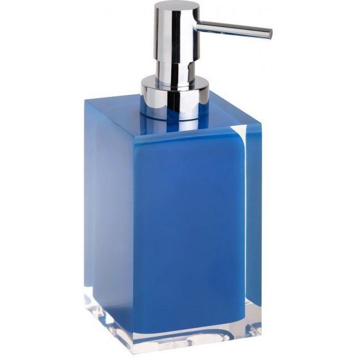 Дозатор жидкого мыла синий Bemeta Vista, 120109016-102