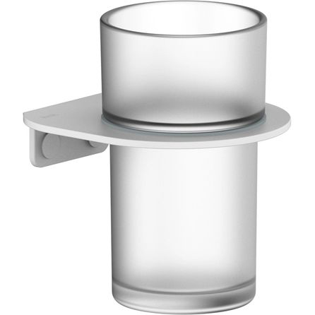 Подстаканник, нержавеющая сталь, белый матовый, Iddis NOA, NOAWTG0i45