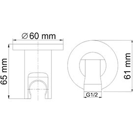 Подключение шланга WasserKRAFT, A022